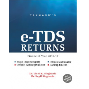 e-TDS Returns (Single User) (F.Y. 2016-17)*